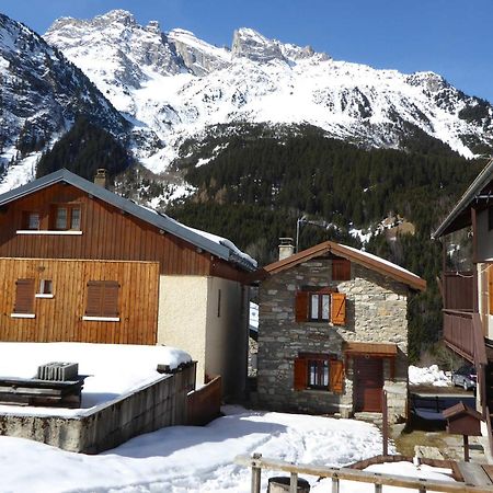 Charmant Chalet En Pierre Et Bois A Pralognan-La-Vanoise, Proche Commerces Et Telepherique - Fr-1-464-16别墅 外观 照片