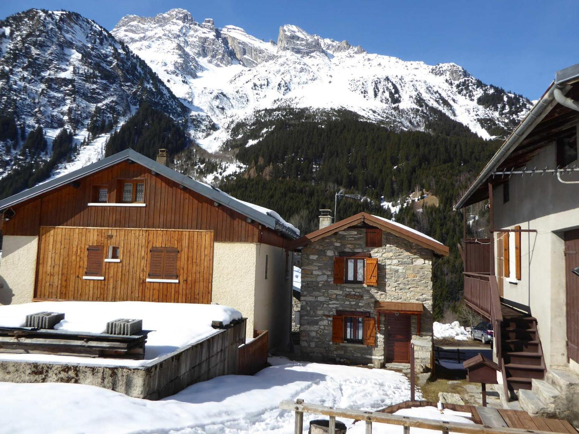 Charmant Chalet En Pierre Et Bois A Pralognan-La-Vanoise, Proche Commerces Et Telepherique - Fr-1-464-16别墅 外观 照片